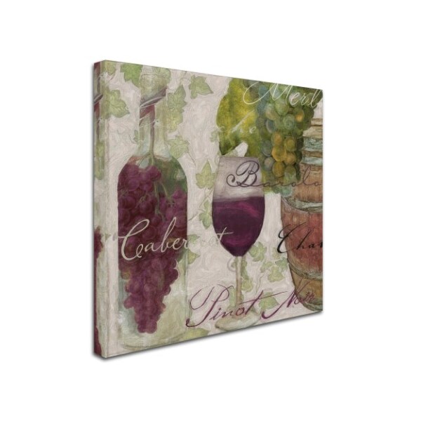 Color Bakery 'Wine Cellar I' Canvas Art,14x14